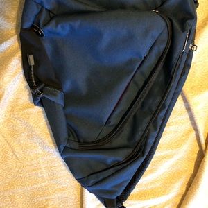 Over the shoulder backpack